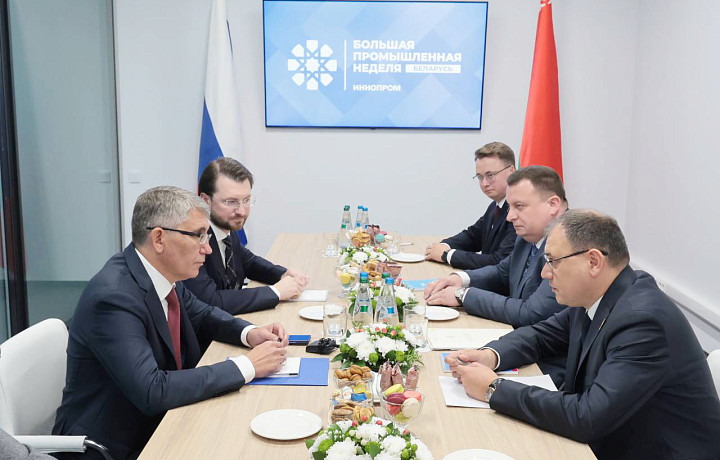 Миляев и Каранкевич обсудили сотрудничество Тульской области и Республики Беларусь