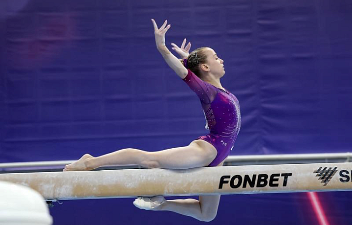 Тулячка завоевала серебряную медаль в упражнениях на бревне на Кубке России по спортивной гимнастике