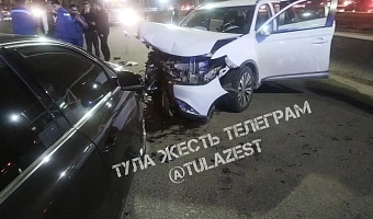 ДТП с пострадавшими произошло на улице Рязанской в Туле