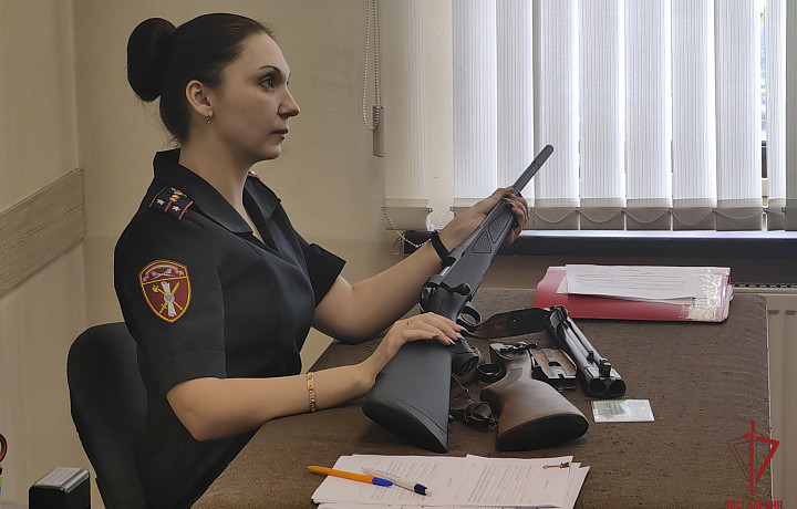 Туляки лишились 28 единиц оружия после проверки Росгвардии на прошлой неделе