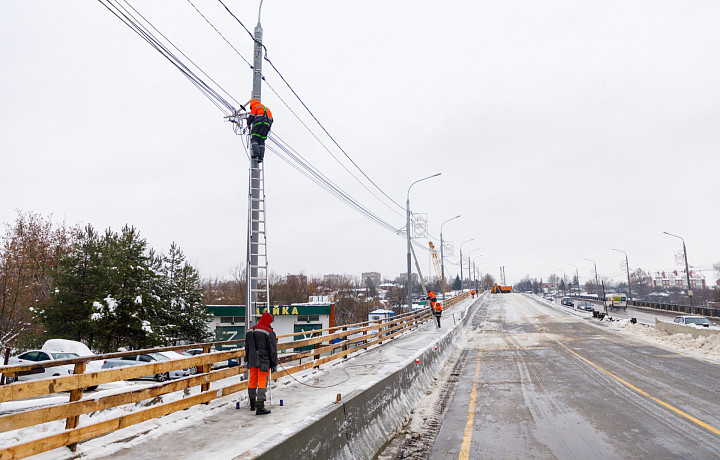 В ночь с 23 на 24 декабря на Московском путепроводе в Туле поменяют схему дорожного движения