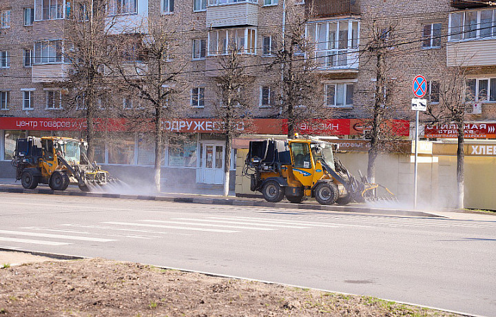 От мусора Тулу 10 апреля убирали более ста единиц техники