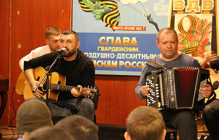 Группа «АнимациЯ» выступила для тульских участников СВО в госпитале