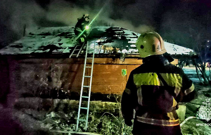 При пожаре в Алексине погиб 57-летний мужчина