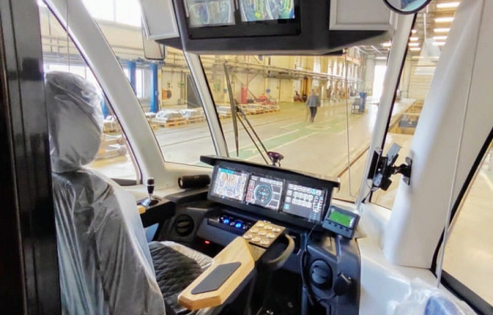 В Тулу отправили новую партию трамваев «Львенок»