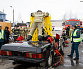 В Туле прошли соревнования среди спасателей по ликвидации последствий ДТП
