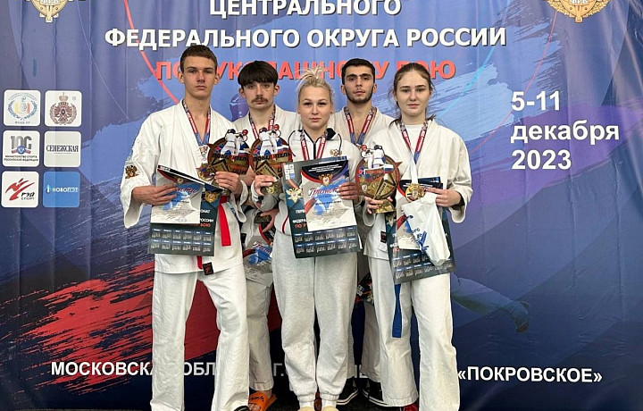 Спортсмены из Тульской области завоевали 31 медаль на первенстве ЦФО по рукопашному бою