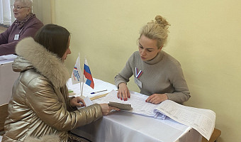В Тульской области на выборах президента голосуют жители Донбасса