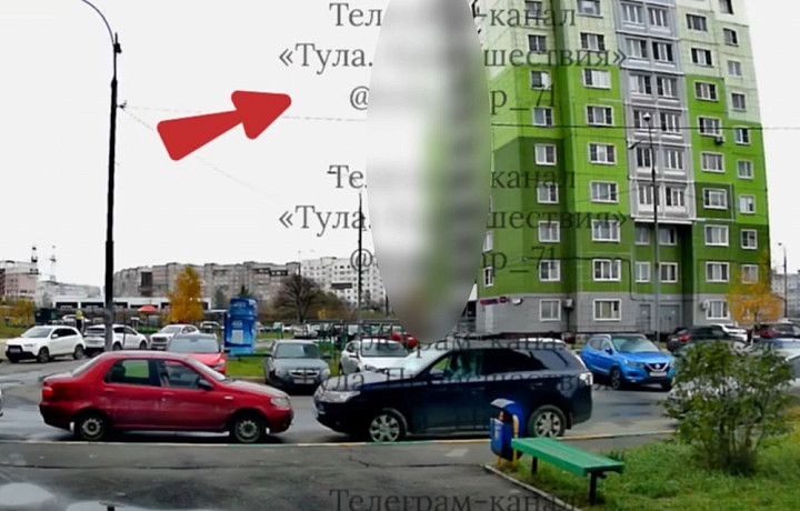 Момент падения школьницы с 27-этажки в Туле попал на видео