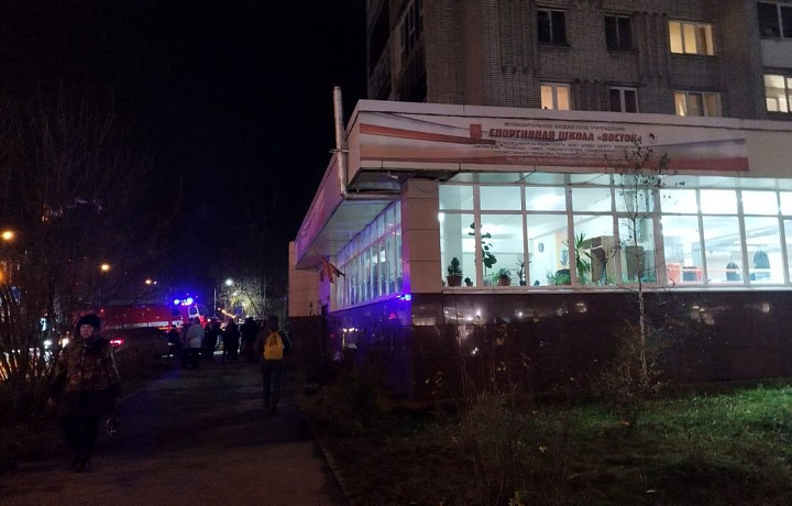 Спортшколу "Восток" в Туле эвакуировали