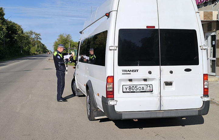 В Тульской области за нарушения оштрафовали 80 водителей автобусов