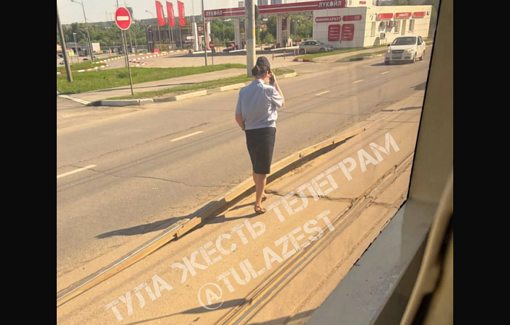 В Туле на Пролетарском мосту из-за жары выгнуло трамвайные рельсы