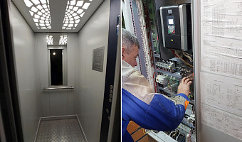 В многоэтажке на улице Бондаренко в Туле капитально отремонтировали лифты