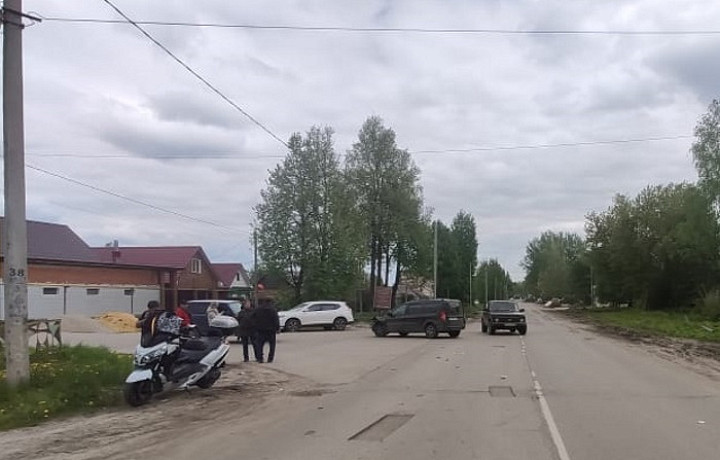 Водитель легковушки сбил мотоциклиста на улице Рабочей в Белеве