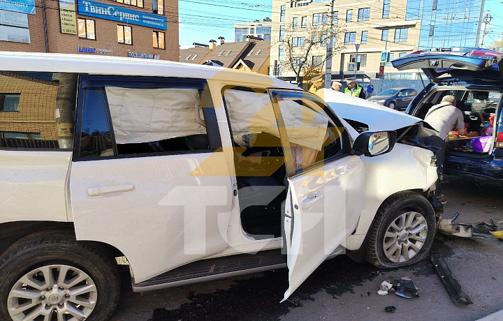 Спровоцировать массовое ДТП на Дмитрия Ульянова в Туле мог водитель Toyota
