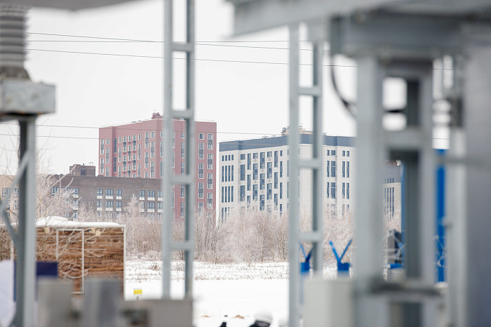 Дюмину и гендиректору «Россетей» Рюмину показали новый питающий центр в Туле