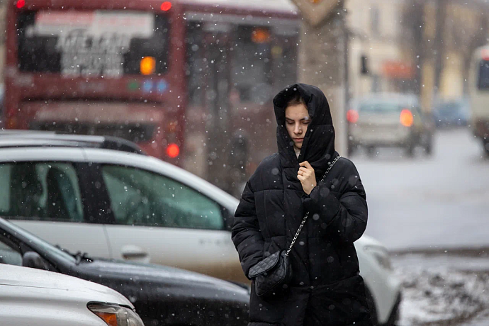 25 ноября Тульскую область ожидает небольшой снег с гололедицей и до -7 градусов