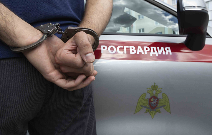 В Плавске росгвардейцы задержали мужчину, укравшего у знакомого ружье