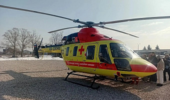 Тульские студенты-медики учатся спасать жизни на борту вертолёта «Ансат»