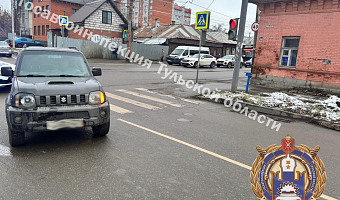 Водитель Suzuki сбил женщину на пешеходном переходе на улице Льва Толстого в Туле