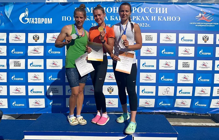 Тулячки завоевали медали Чемпионата России по гребле на байдарках и каноэ