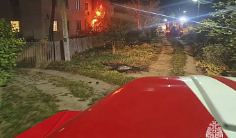 На пожаре в Щекине пострадала 23-летняя девушка, получившая ожоги