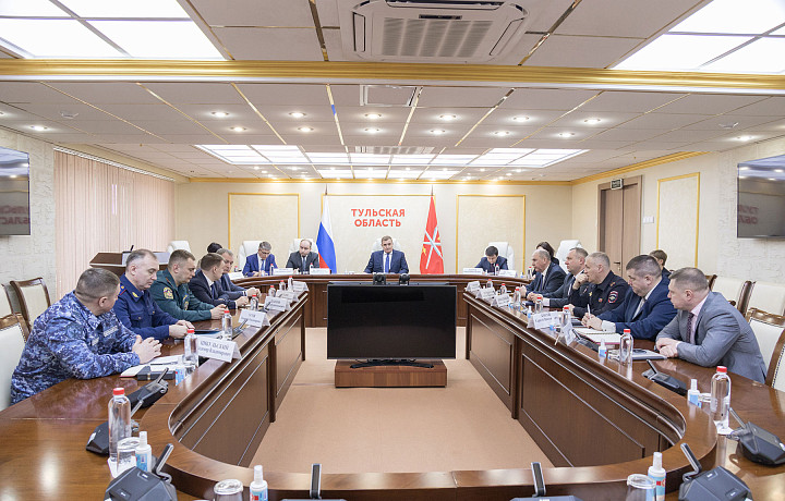 Алексей Дюмин по поручению Владимира Путин создал в Тульской области оперштаб