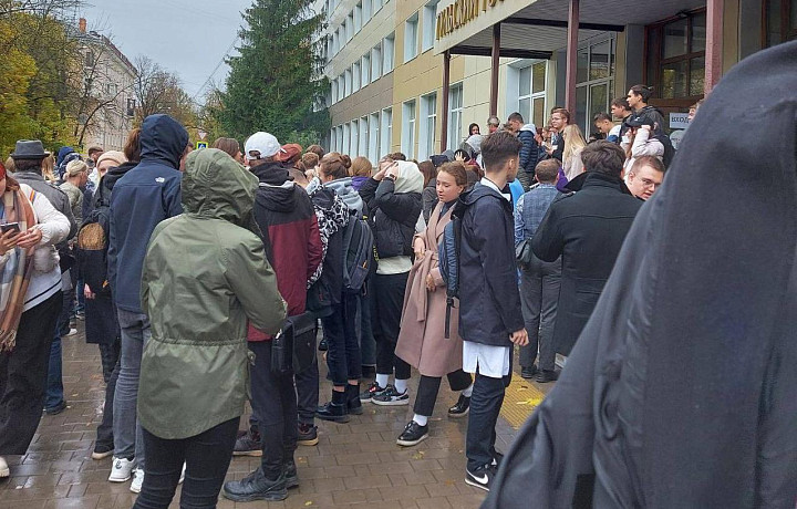 В Туле прошла эвакуация студентов ТулГУ