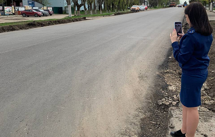 Дорогу на улице Советской отремонтировали в Щекино после вмешательства прокуратуры