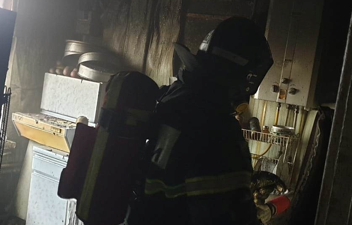 В жилом доме в поселке Центральный Арсеньевского района при пожаре сгорел холодильник