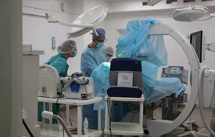 В Тульском кардиодиспансере появилось новое оборудование для рентгенхирургических операций