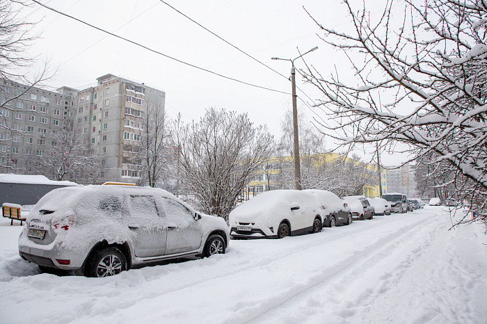 Тулу засыпало снегом: как в городе борются с последствиями стихии