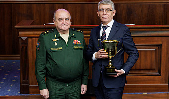 Тульская область получила Почетный кубок за вклад в укрепление обороноспособности РФ