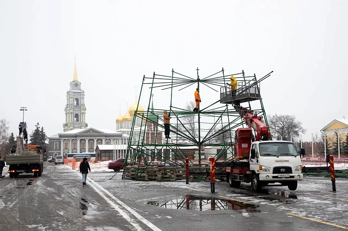 Тулу украсят к Новому году до 1 декабря