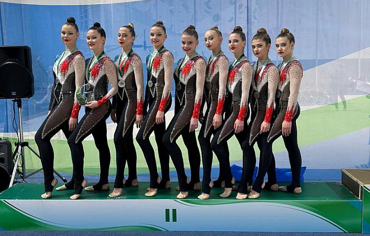 Тульские спортсменки взяли «серебро» во Всероссийских соревнованиях по эстетической гимнастике