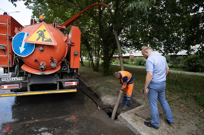 До сентября в Туле проведут обустройство ливневой канализации