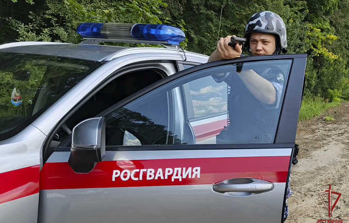 Тульские росгвардейцы выезжали на сигнал «тревога» более 200 раз за неделю