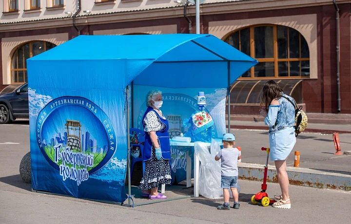 24 августа в Туле организовали бесплатную раздачу воды из-за жары