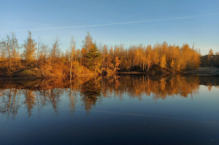 Тульский фотограф поделился красивейшими фото осени в Кимовске