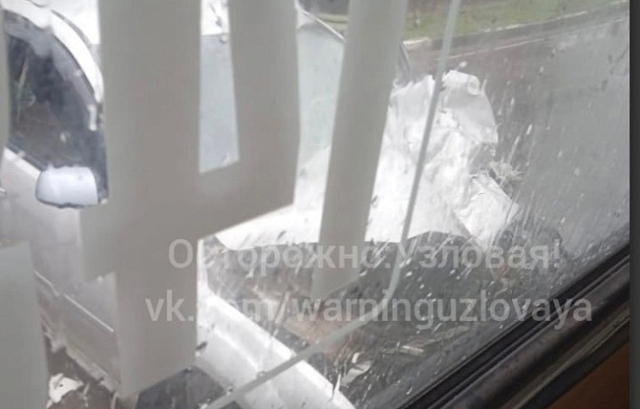 В Узловой Тульской области произошло ДТП с рейсовым автобусом