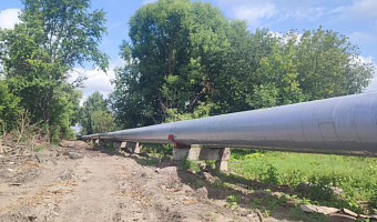 В Туле завершили перекладку теплосетей на улице Приупской