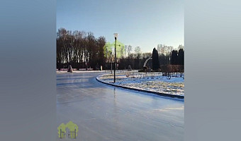 В Центральном парке Тулы начали заливать каток и лёд в хоккейной коробке