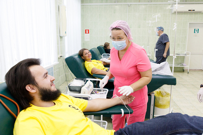Сотрудники Ассоциации Медиа Траст и Тульской службы новостей стали донорами крови