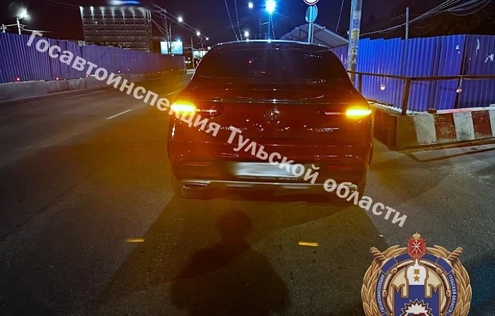 Водитель «Мерседеса» сбил пешехода на проспекте Ленина в Туле