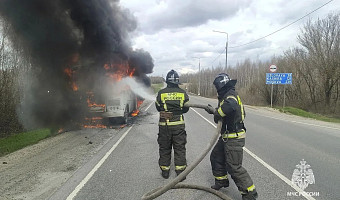В Тульской области за неделю произошло 40 пожаров