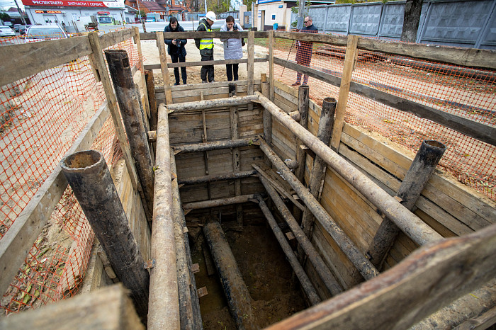600 метров канализационного коллектора заменят в Привокзальном округе Тулы