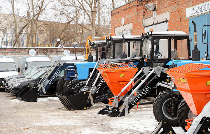 В Туле закупили 38 единиц новой коммунальной техники