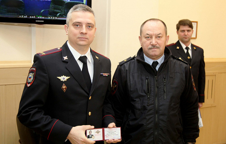 В Туле представили нового начальника отдела полиции «Криволученский»