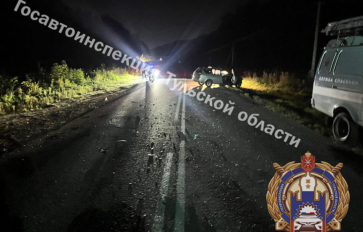 В деревне Ленинского района водитель автомобиля Lada пострадал в ДТП
