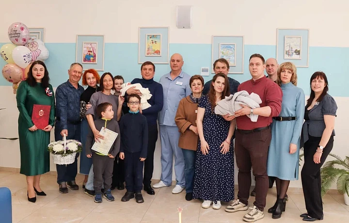 В тульском перинатальном центре прошла торжественная выписка новорожденных